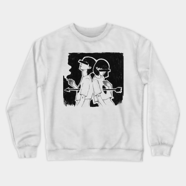 Couple Crewneck Sweatshirt by mikekoubou